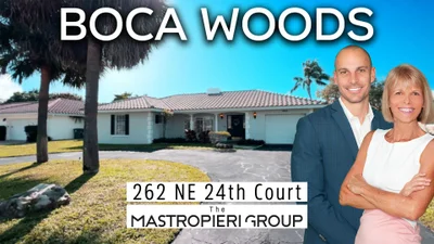 Boca Woods Boca Raton Property Tour | 262 NE 24th Ct